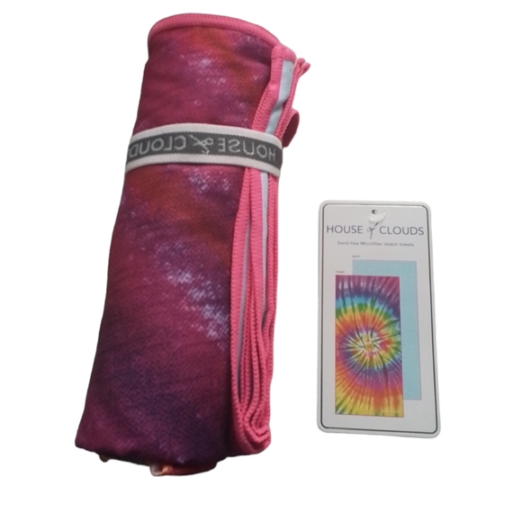 NEW Tie Dye Sand-free Microfiber Beach Towel - Picture 3 of 7